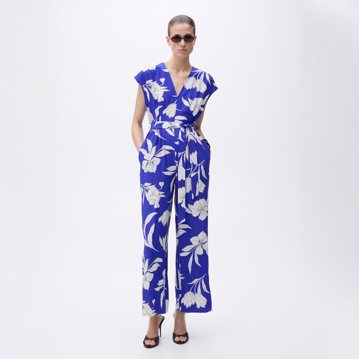 MANGO - Enterito Largo Crop Cinturón Mujer Mango