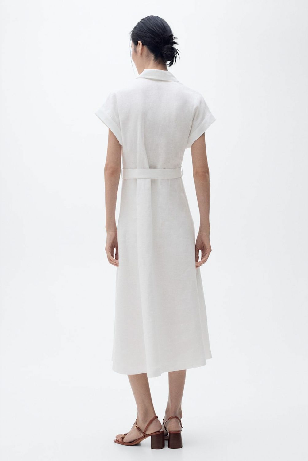 MANGO - Vestido Básica Estructurada Mujer Mango