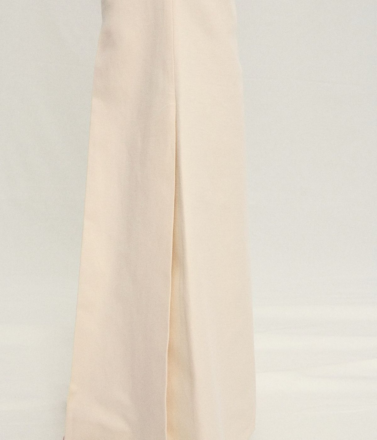 Pantalon Mango Noir à Rayure Diplomatique - Taille 36, Occasion Très Bon état