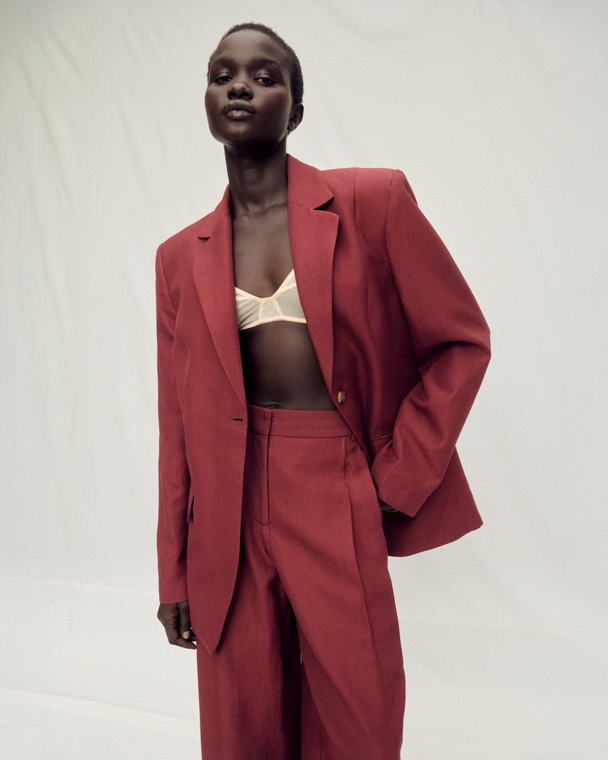 Blazer Mango Trajes De Mujer Blazer Traje 100% Lino Mujer MANGO