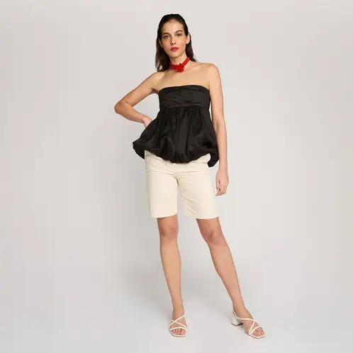 MANGO - Top Globo Ramio Mujer