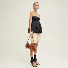 MANGO - Top Globo Ramio Mujer