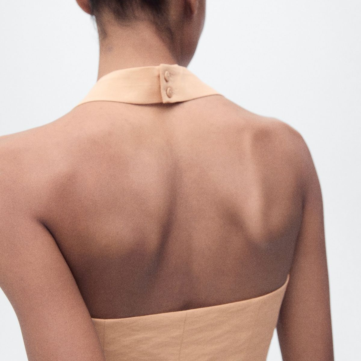 MANGO - Top Lyocell Detalle Fruncido Mujer Mango