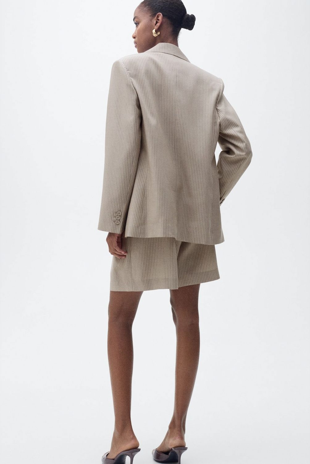 MANGO - Blazer Traje Lyocell Mujer Mango