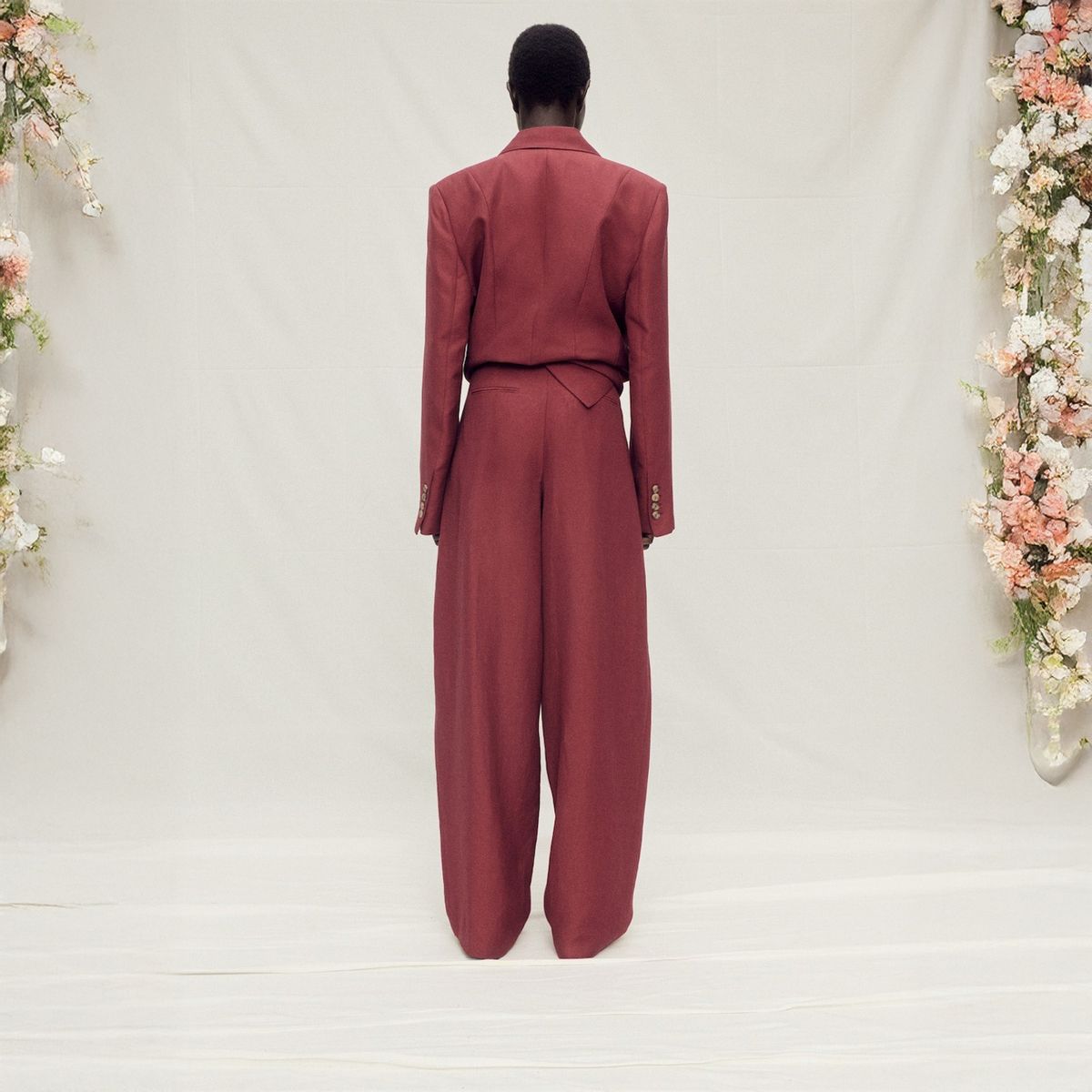 MANGO - Pantalón Lino Mujer Mango