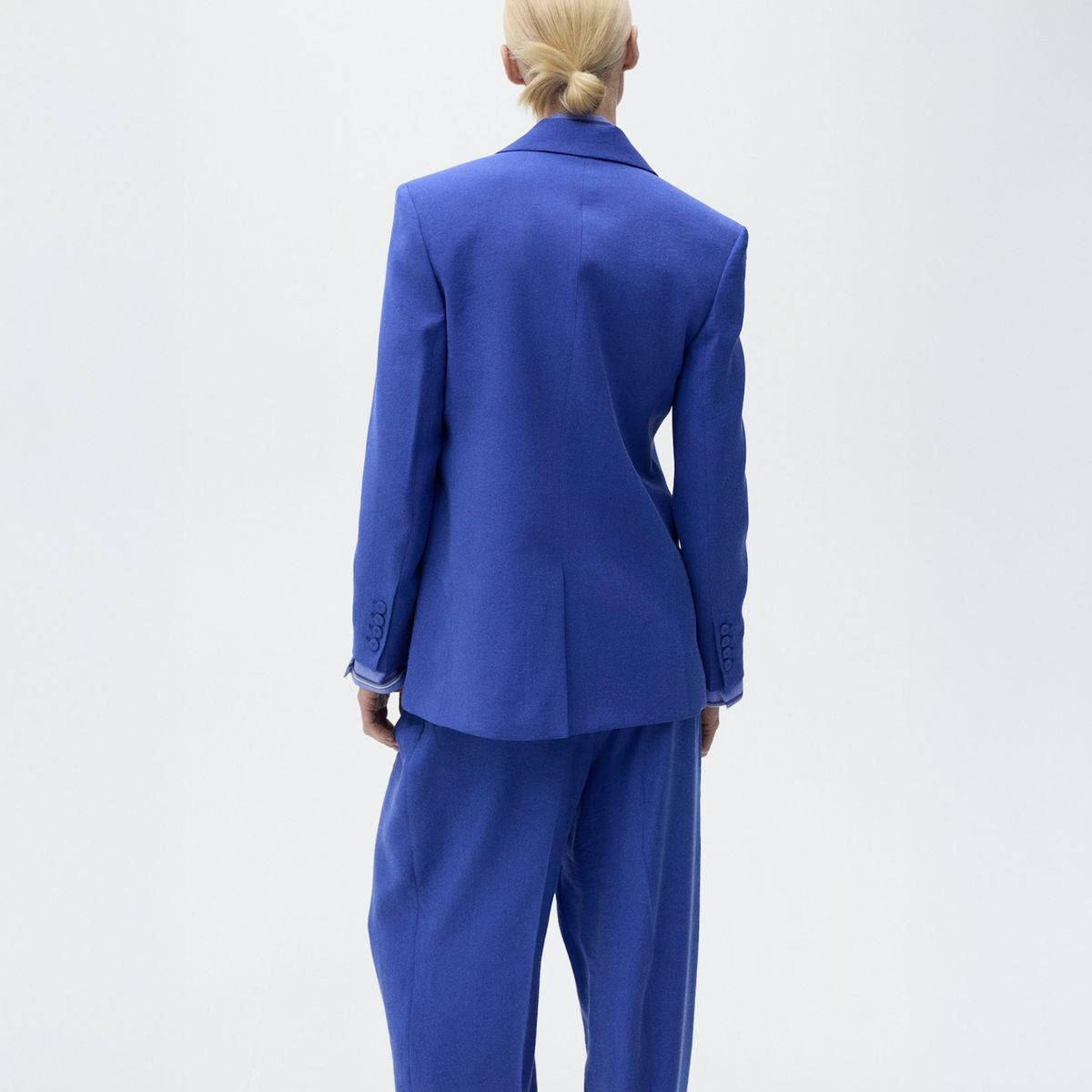 MANGO - Blazer Traje Estructura Mujer Mango