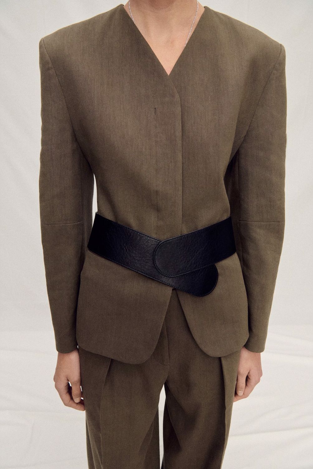 MANGO - Blazer Traje Lino Sin Costuras Mujer Mango