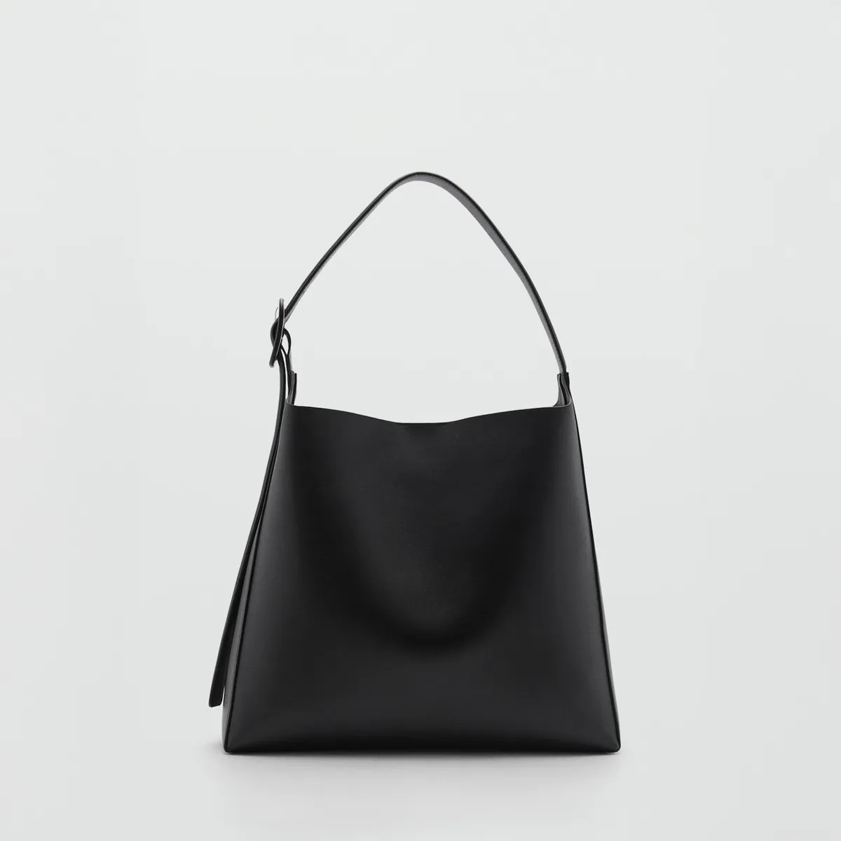 MANGO - Bolso Shopper Detalle Hebilla Mujer Mango