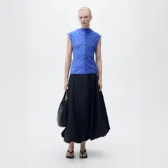 MANGO - Blusa Rayas Combinadas Mujer