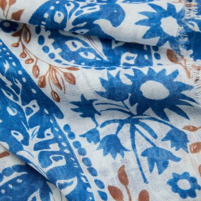 Imagen 2 del producto Pañuelo Paisley Mezcla Lino Mujer