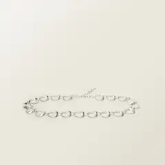 MANGO - Cinturón Aros Metálicos Mujer
