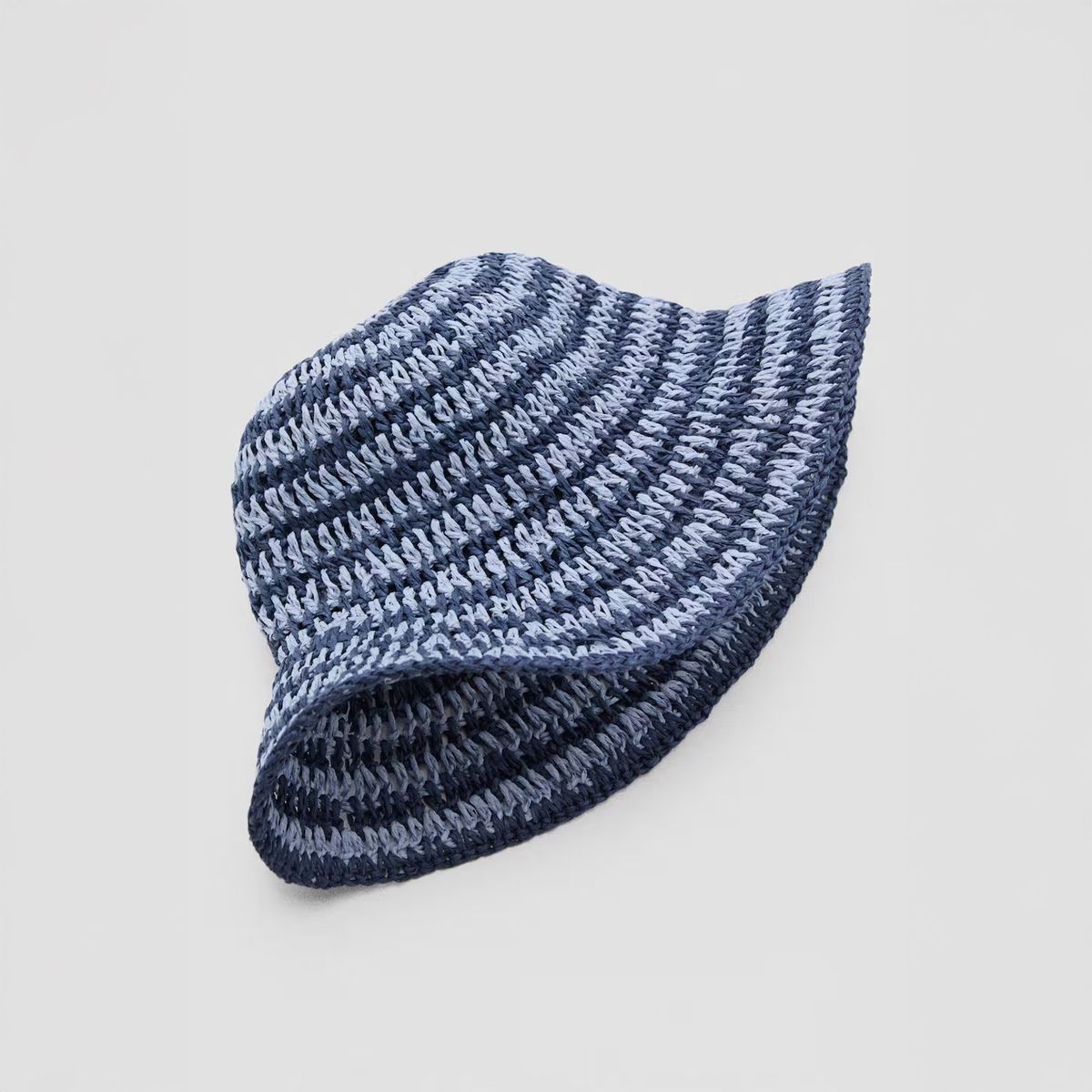 MANGO - Sombrero Bucket Fibra Natural Mujer Mango