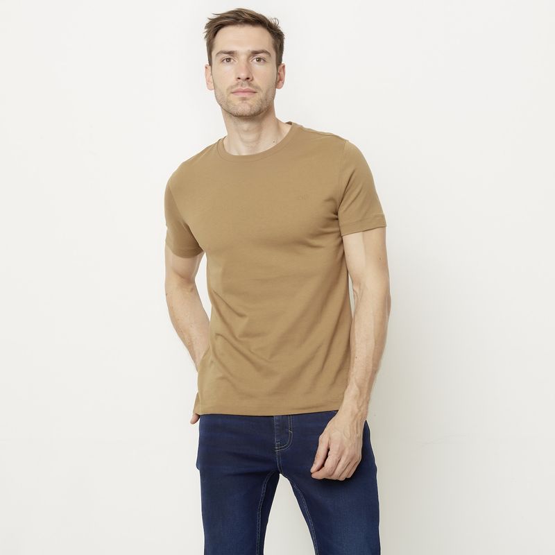 MANGO MAN - Polera 100% algodón Hombre Mango Man