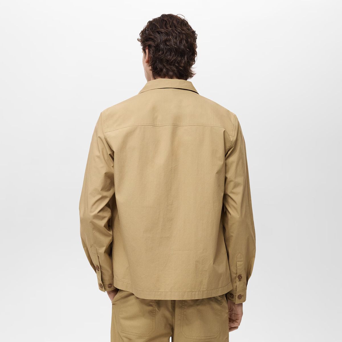 MANGO MAN - Chaqueta Algodón Bolsillo Hombre Mango Man