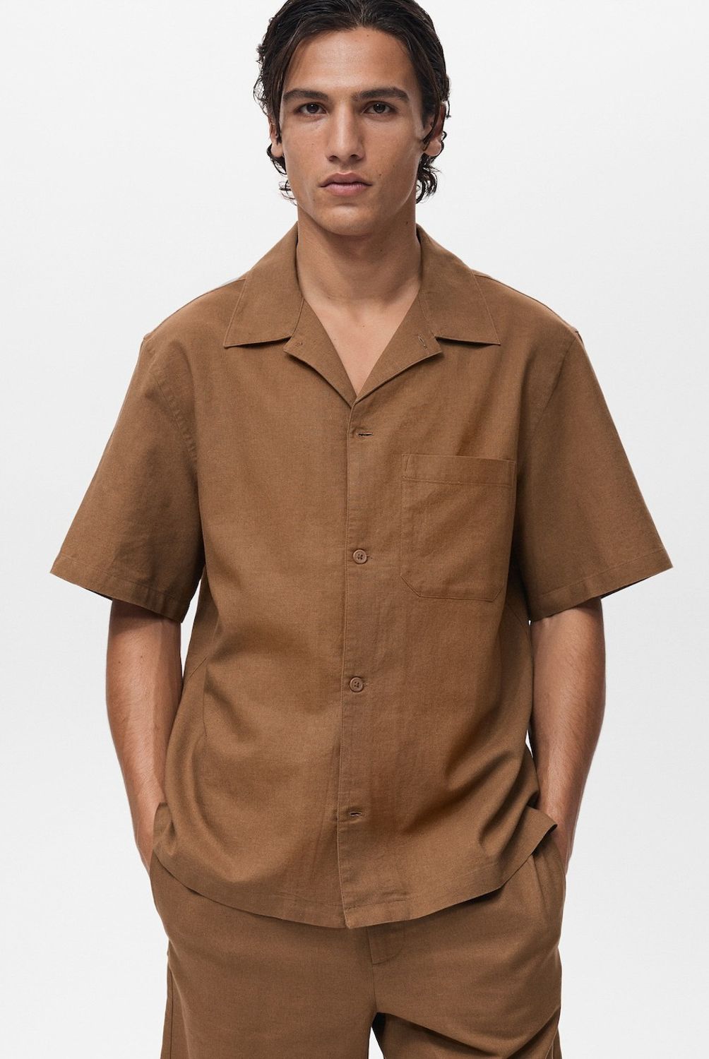 MANGO MAN - Camisa Cabrera Regular Fit Algodón Hombre Mango Man