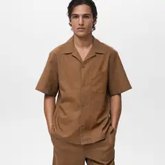 MANGO MAN - Camisa Cabrera Regular Fit Algodón Hombre