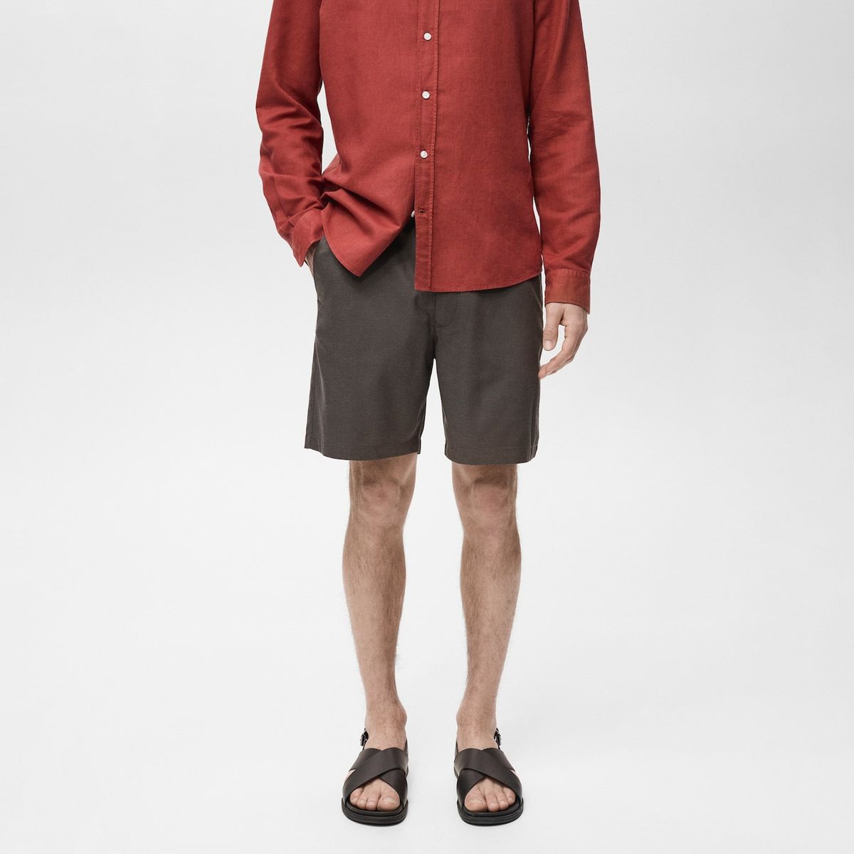 MANGO MAN - Bermuda Darb Recto Hombre Mango Man