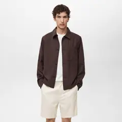 MANGO MAN - Sobrecamisa Lacaz Fit Recto Hombre