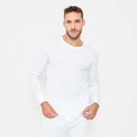 Camiseta Manga Larga Algodón Hombre