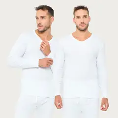 PALMERS - Pack 2 Camisetas Manga Larga Algodón Hombre