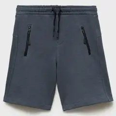 MANGO KIDS - Bermudas Bolsillos Contraste Niño