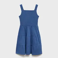 MANGO KIDS - Vestido Nido Abeja Algodón Niña