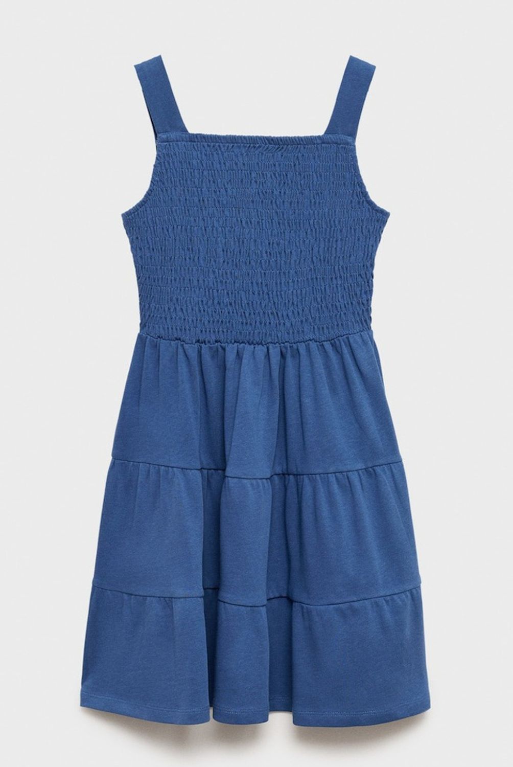 MANGO KIDS - Vestido Nido Abeja Algodón Niña Mango Kids