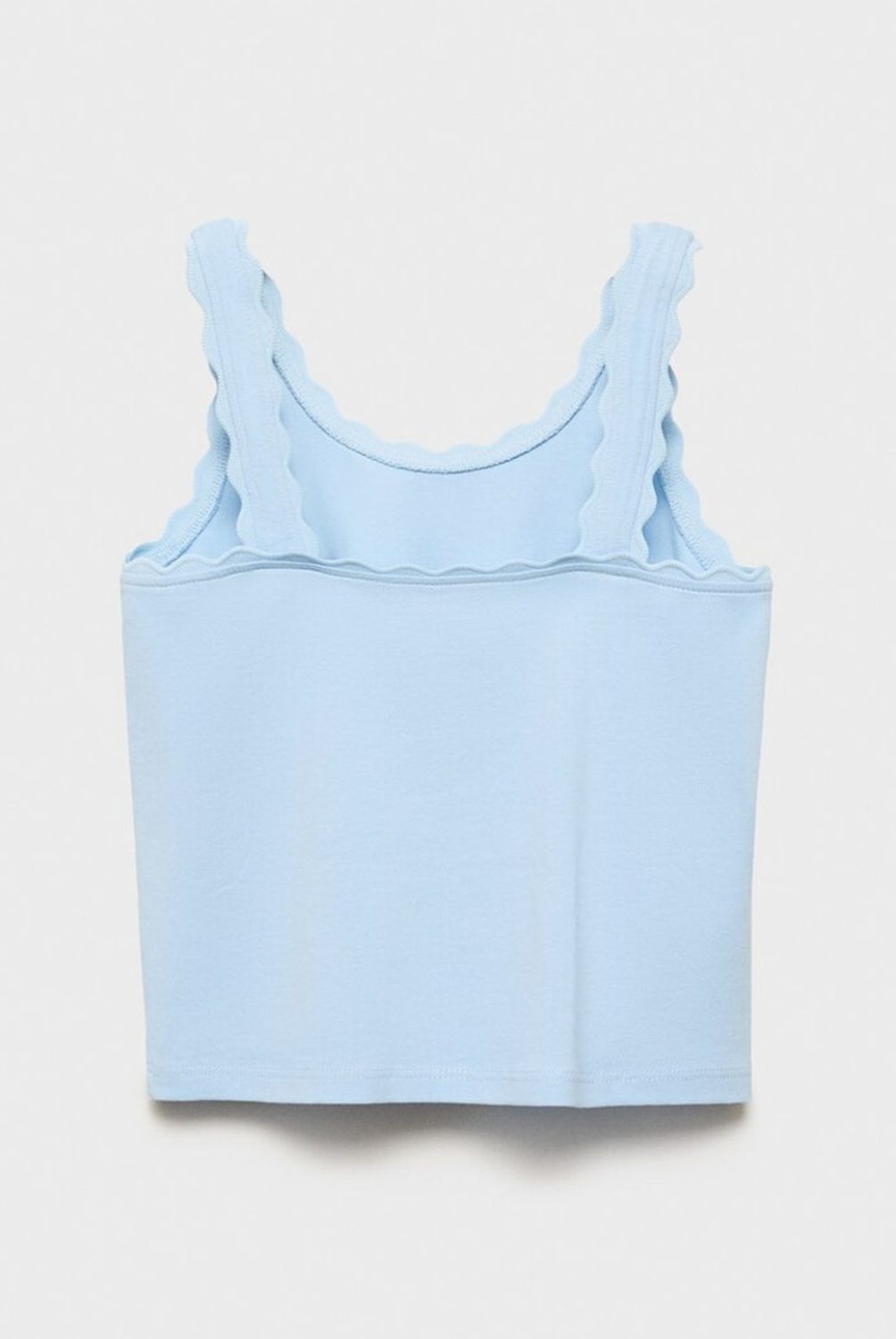 MANGO KIDS - Polera Tirantes Detalle Bordado Niña Mango Kids