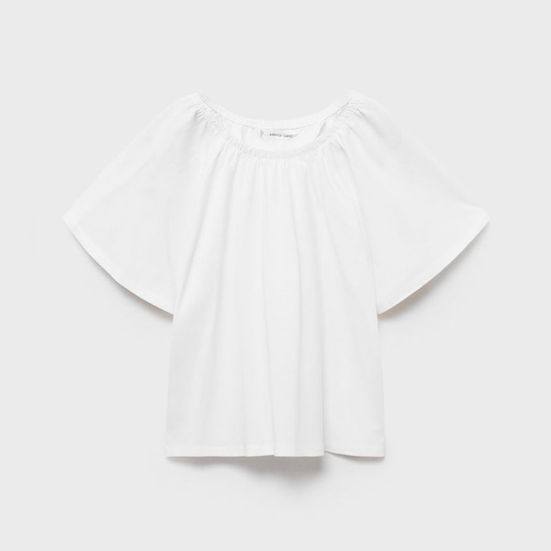 MANGO KIDS - Polera Espalda Cruzada Niña Mango Kids