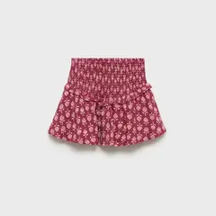 MANGO KIDS - Minifalda Fruncida Volante Niña