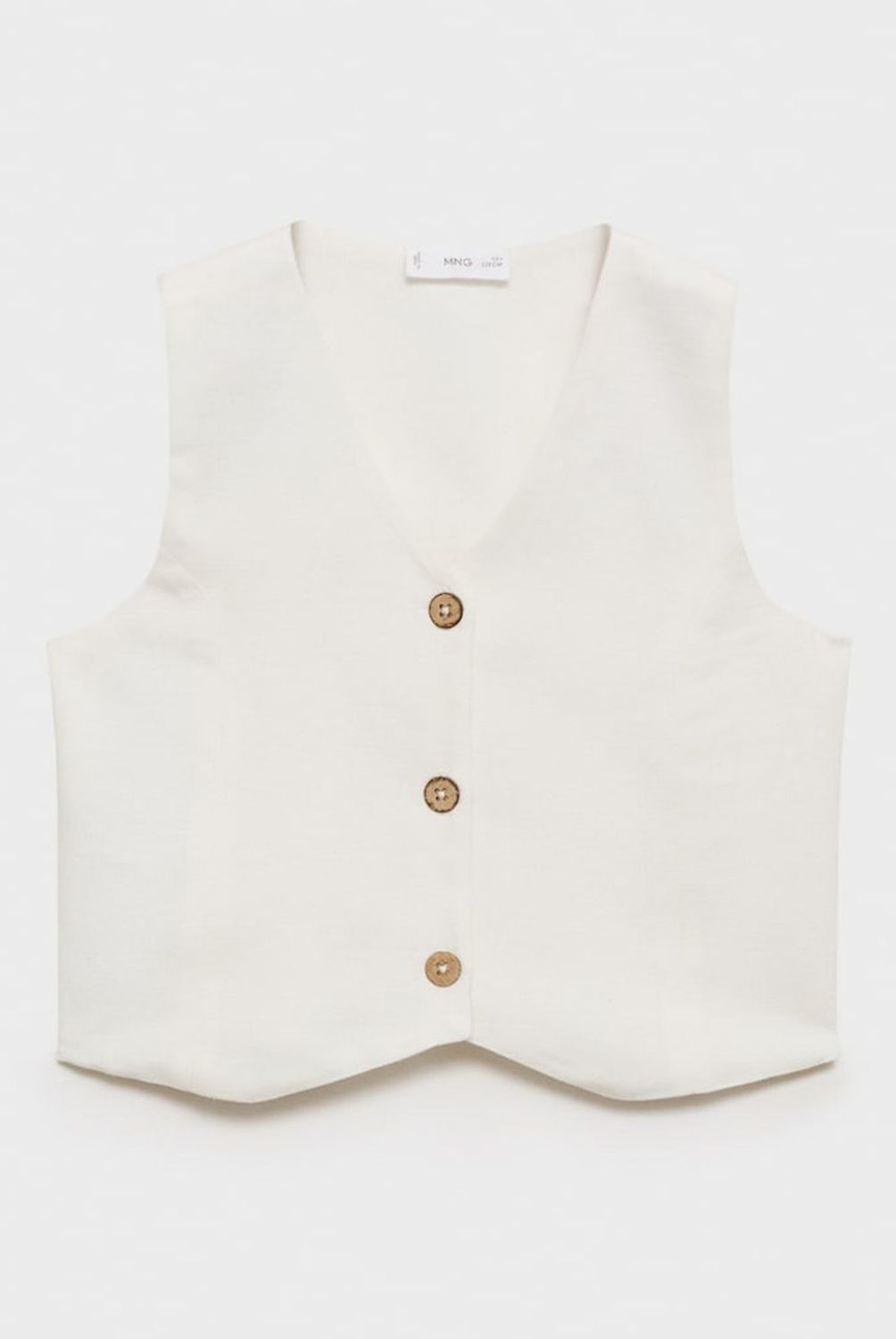 MANGO KIDS - Chaleco Crop Botones Niña Mango Kids