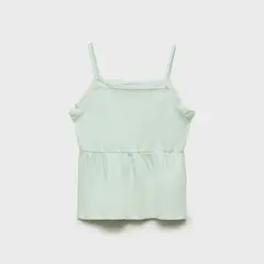 MANGO KIDS - Top Detalle Bordado Suizo Niña