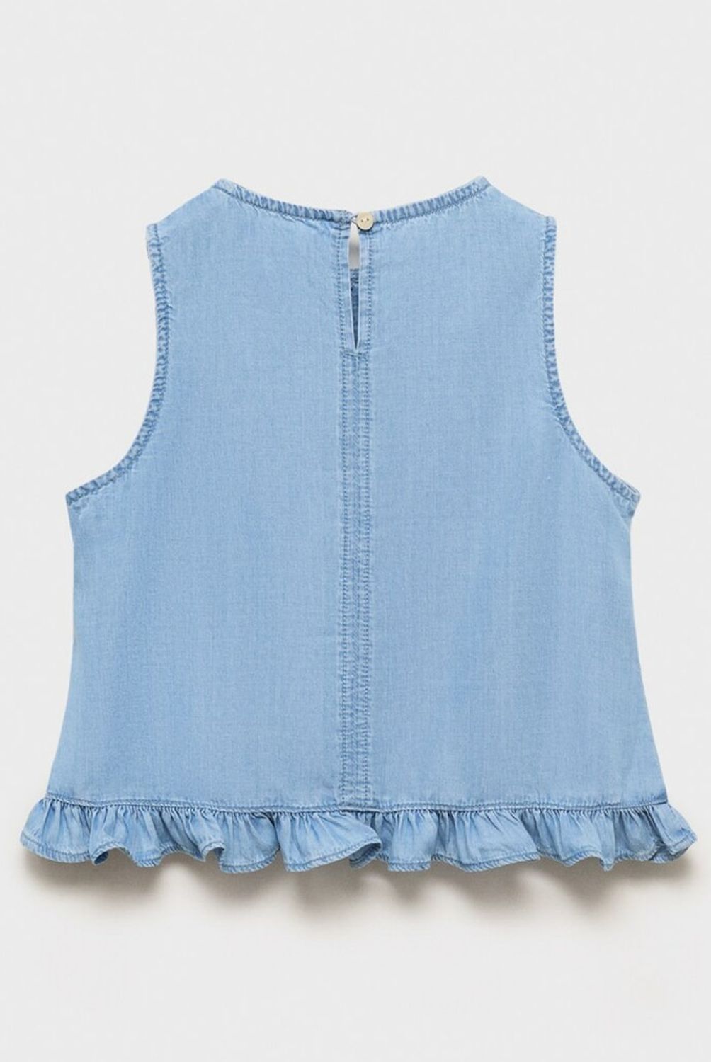 MANGO KIDS - Blusa Fluida Lazos Niña Mango Kids