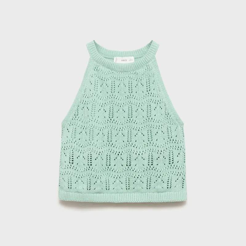 MANGO KIDS - Top Punto Calado Niña Mango Kids