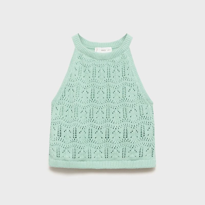 MANGO KIDS - Top Punto Calado Niña Mango Kids