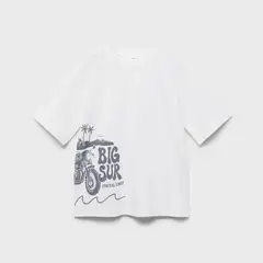 MANGO KIDS - Polera Estampada Manga Corta Niño