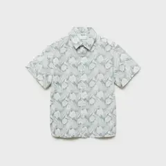 MANGO KIDS - Camisa Estampado Tropical Niño