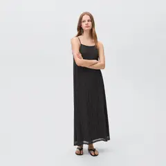 MANGO TEEN - Vestido Largo Encaje Mujer