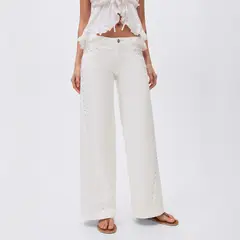 MANGO TEEN - Jeans Low Waist Tachuelas Mujer