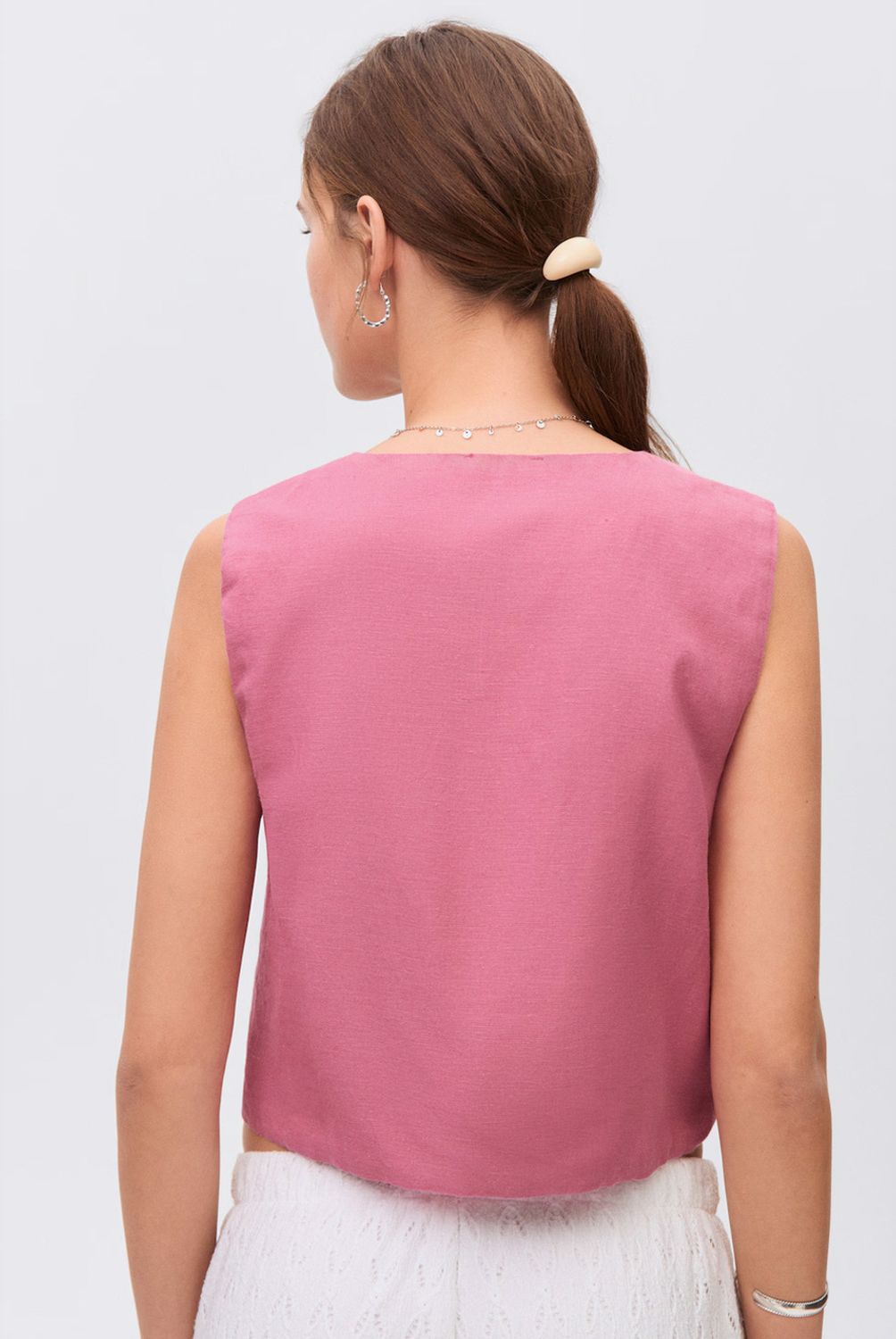 MANGO TEEN - Chaqueta Bordado Lazos Mujer Mango Teen