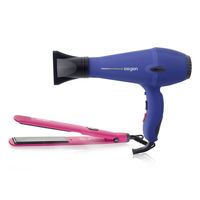 Combo Secador Sg 3051 Y Alisadora Sg 3510