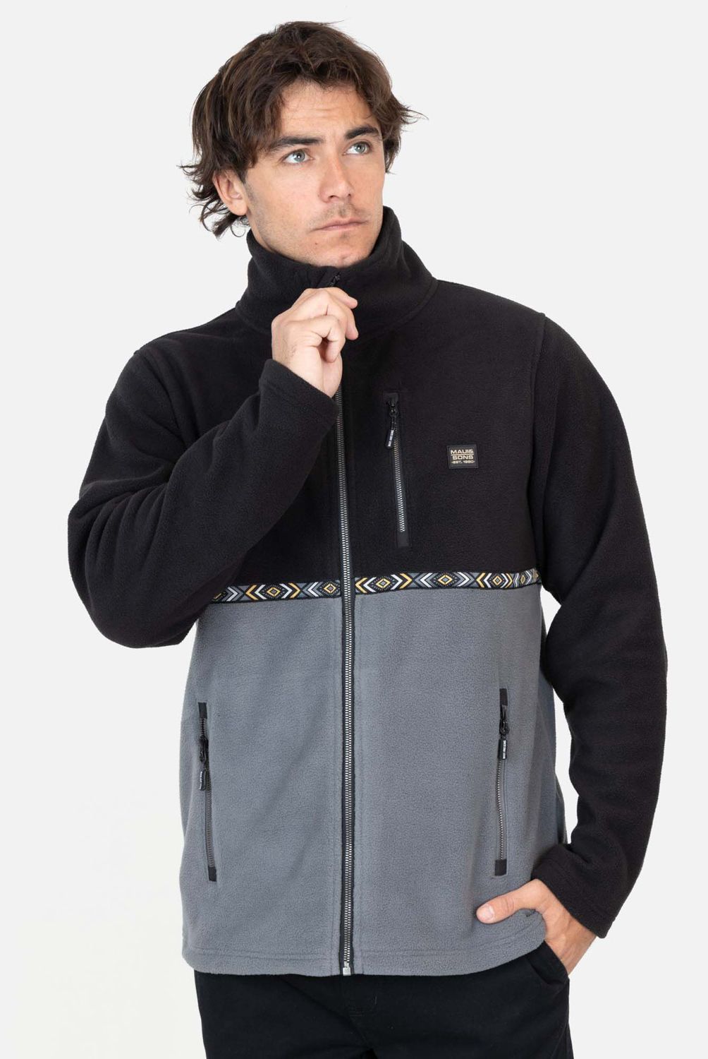 MAUI AND SONS - Polerón Micropolar Regular Fit Hombre Maui And Sons