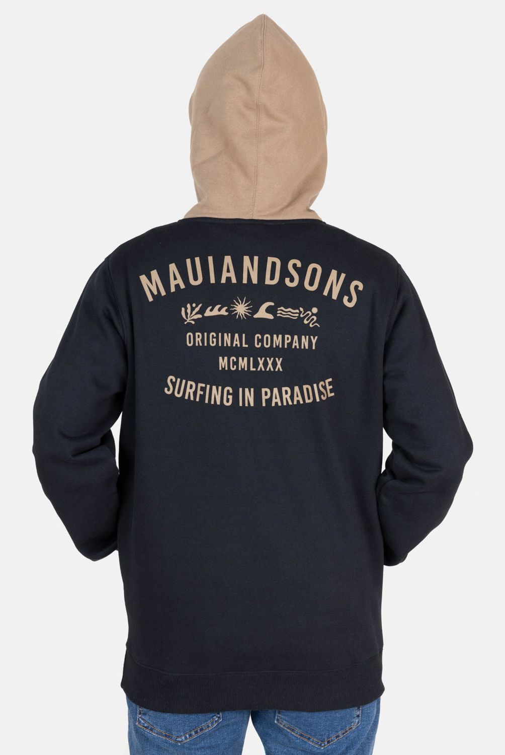 MAUI AND SONS - Polerón Canguro Regular Fit Hombre Maui And Sons
