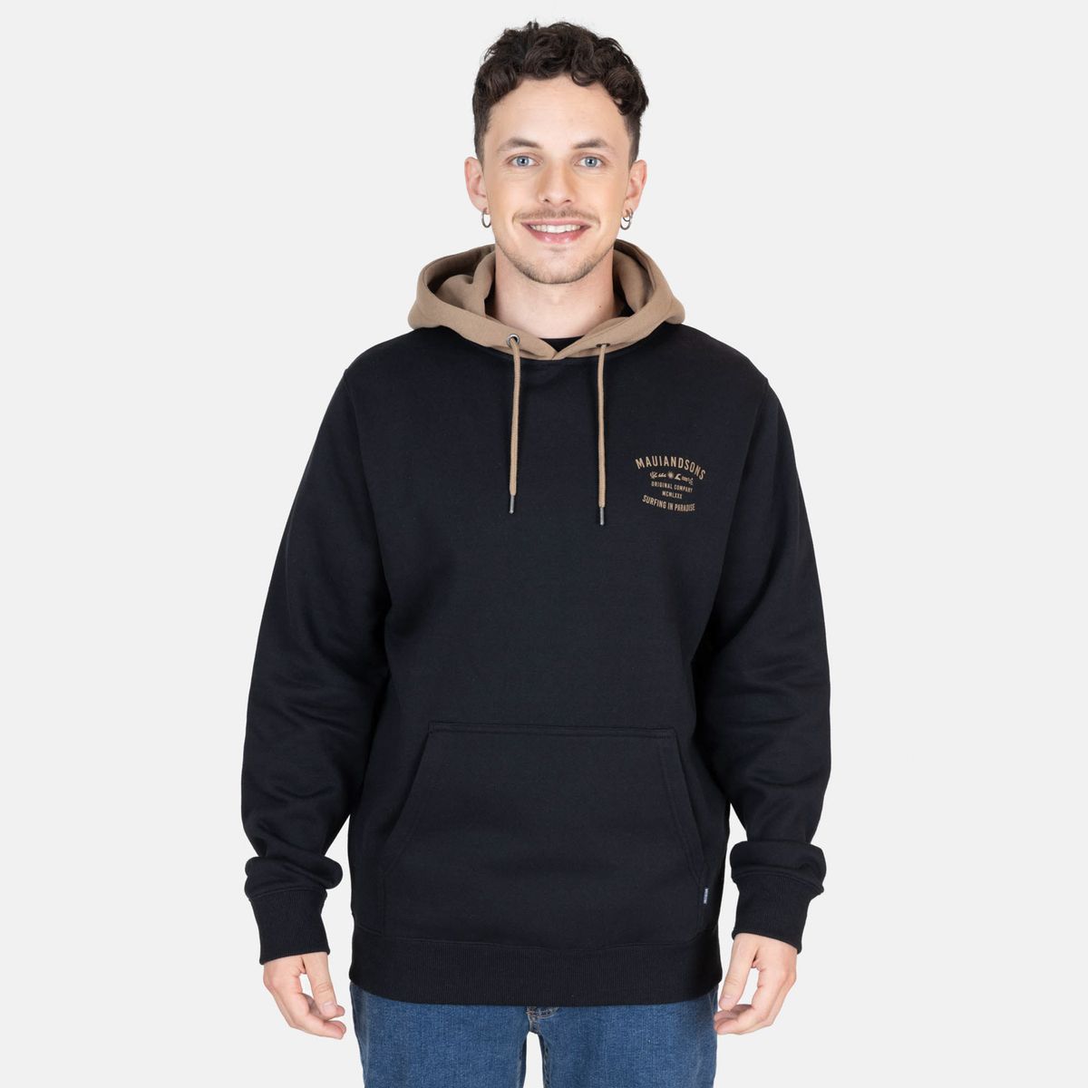 MAUI AND SONS - Polerón Canguro Regular Fit Hombre Maui And Sons