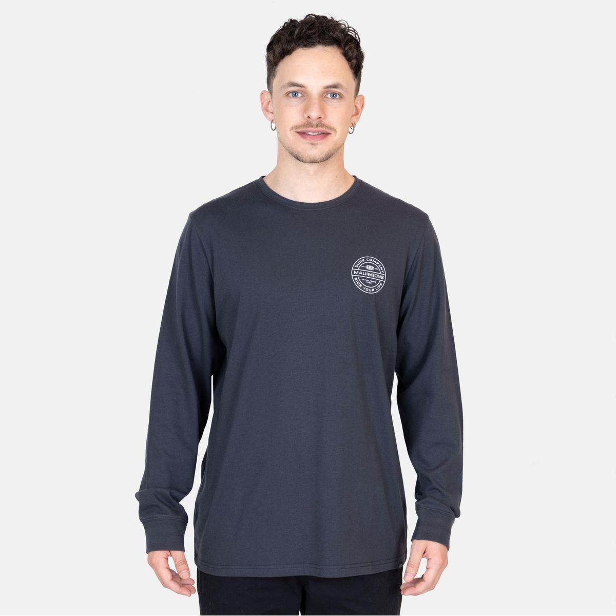 MAUI AND SONS - Polera Manga Larga Algodón Hombre Maui And Sons