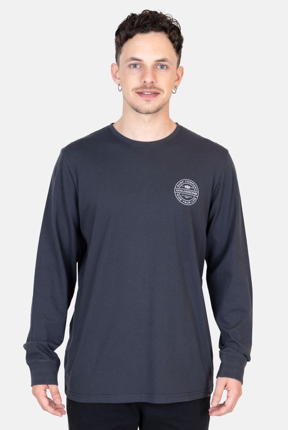 MAUI AND SONS - Polera Manga Larga Algodón Hombre Maui And Sons