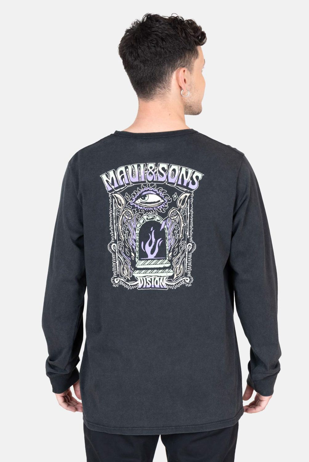 MAUI AND SONS - Polera Manga Larga Algodón Hombre Maui And Sons