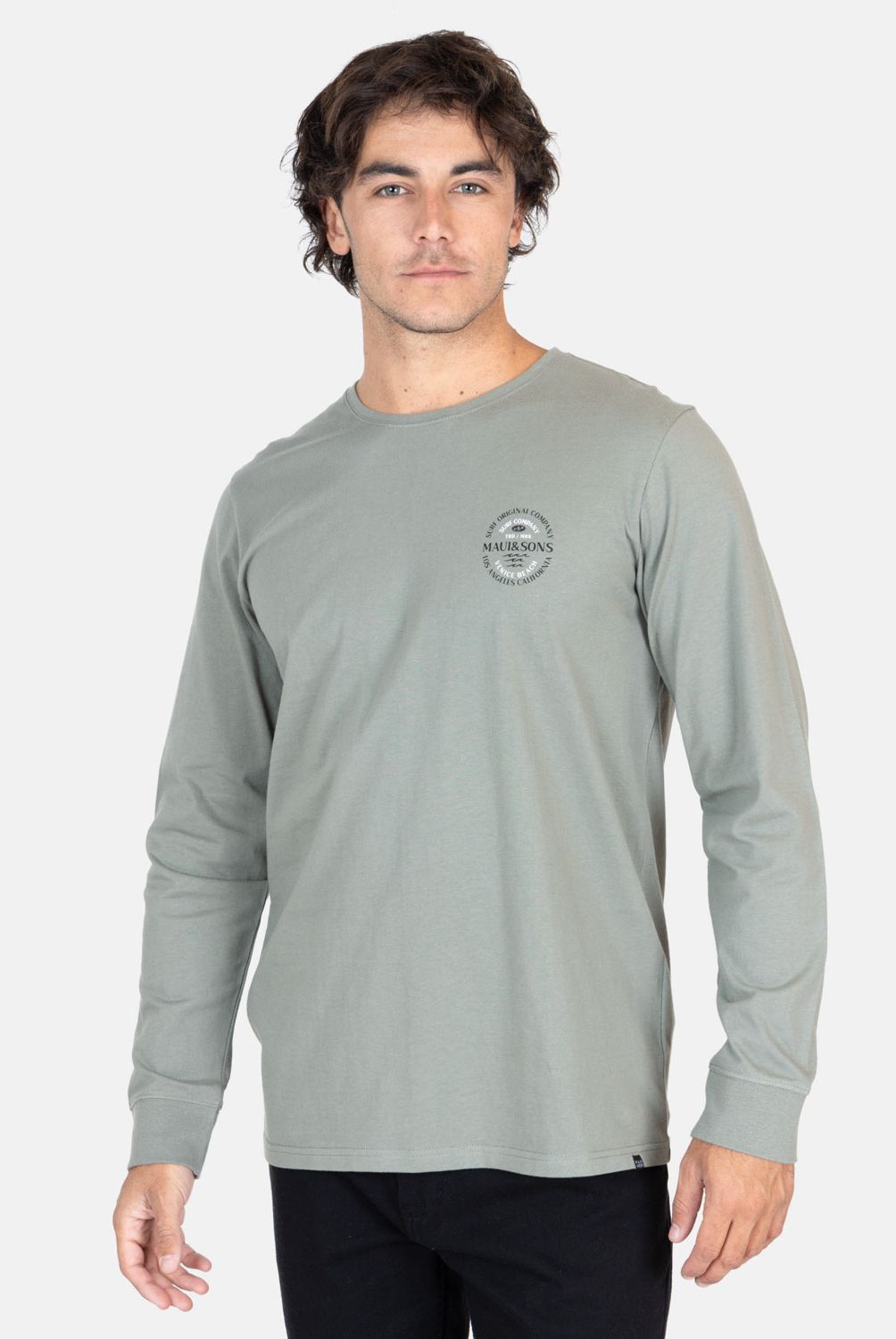 MAUI AND SONS - Polera Manga Larga Algodón Hombre Maui And Sons