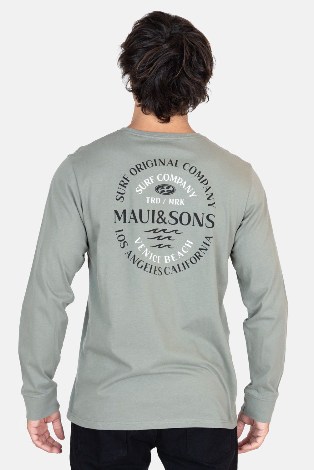 MAUI AND SONS - Polera Manga Larga Algodón Hombre Maui And Sons