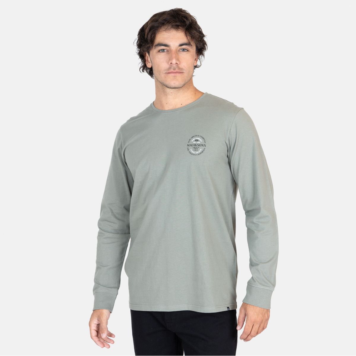 MAUI AND SONS - Polera Manga Larga Algodón Hombre Maui And Sons